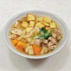 Menu Sup Makaroni Ayam Jamur