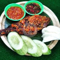 Nasi Putih   Ikan Nila Bakar Rica