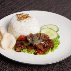 Nasi Blackpaper Beef