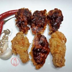 Ayam / Chicken Wings Black Crispy 6pcs