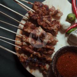 Sate Kulit Asin Pedas (10 Tusuk)