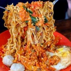 Mie Goreng Geprek   Telor Sambal Setan