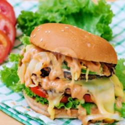 Chicken Burger Premium With Cheese