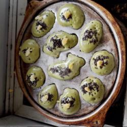 Kue Cubit Greentea Coklat