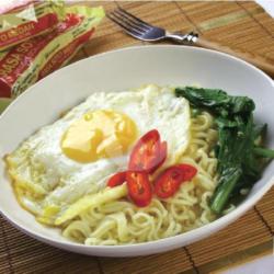 Indomie Soto Kuah Telur Sawi