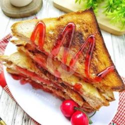 Roti Bakar Strawberry