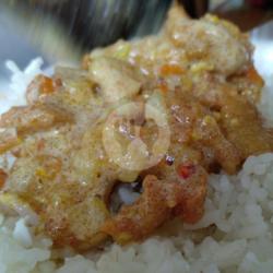 Nasi Telur Asin Jamur / Kulit