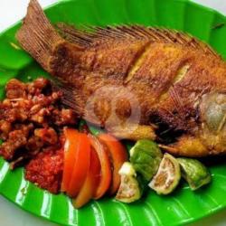 Ikan Goreng Nila Komplit   Nasi