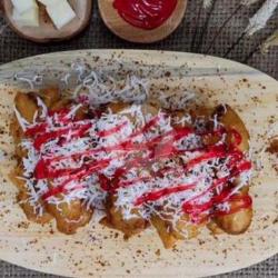 Pisang Keju Strawberry