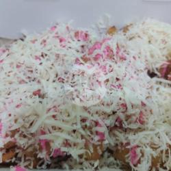 Pisang Goreng Keju Strawberry