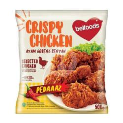 Belfoods Ayam Goreng Crispy Pedaaz 500 Gr