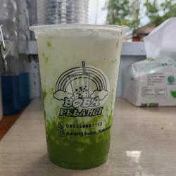 Greentea Special Toping Boba