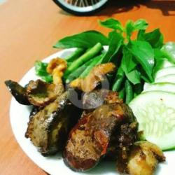 Penyetan Ampela Ati Tanpa Nasi