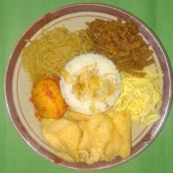 Nasi Uduk   Telur Balado