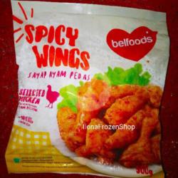 Spicy Wings Sayap Ayam Pedas Belfoods