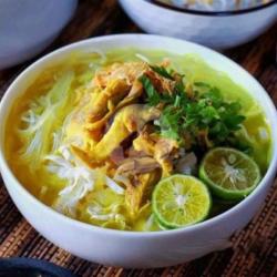 Nasi Soto Lamongan Ayam Kampung Free Jasmine Tea