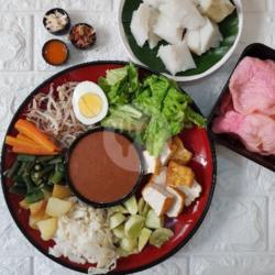 Lontong Gado Gado Menak