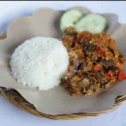 Nasi Ati Ampela Geprek