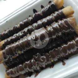 Banana Roll Crispy Coklat