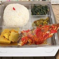 Nasi Box Ikan Gembung Sambal/goreng/bakar