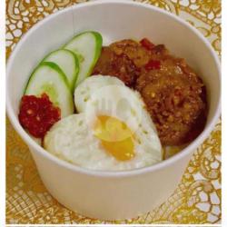 Rice Bowl Jengkol Bumbu Rendang