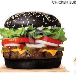 Black Beef Burger / Black Chicken Burger