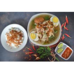 Soto Banjar Nasi Pisah