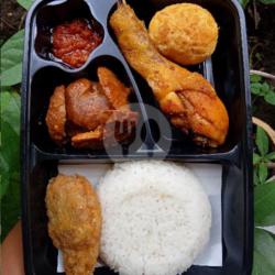 Nasi Rendang Jengkol   Ayam