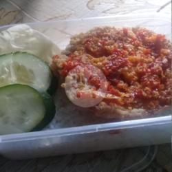 Nasi Telur Geprek