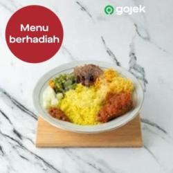 Nasi Kuning Ikan Cakalang