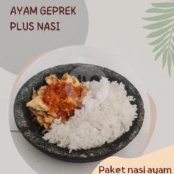 Paket Nasi Ayam Sayap/paha Bawah