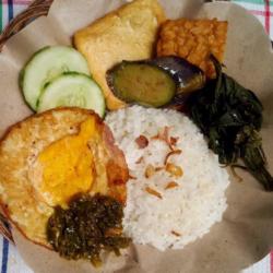 Nasi Telur Ceplok Penyet Sambal Ijo