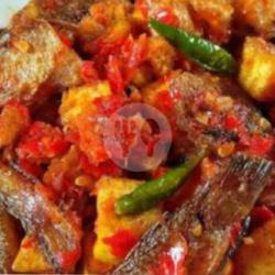 Ikan Asin Pete Cabe Merah