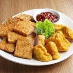 Paket Hemat Tahu Tempe  Sambel Mercon