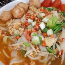 Kwetiau Siram Bakso Ayam Pedas