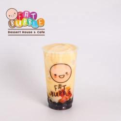 Mango Passion Fruit Smoothies W/ Rainbow Jelly & Bubble L