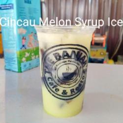 Cincau Melon Syrup Ice