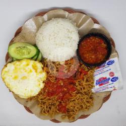 Mie Geprek   Telor