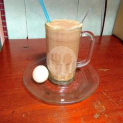 Teh Susu Telor (telor Ayam Kampung)