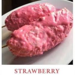 Sate Pisang Strawberry