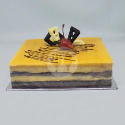 Mango Choco Cake