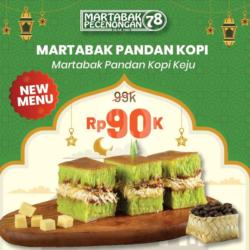 Martabak Pandan Kopi Keju