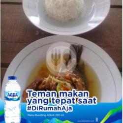 Nasi Pecak Jaer   Aqua