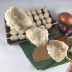 Sate Otak Otak Goreng Ikan /pcs