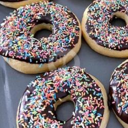 Donat Kentang Choco Rainbow