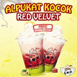 Alpukat Kocok Red Velvet