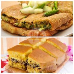 Martabak Biasa (telur 1)   Terang Bulan Original Cokat Susu