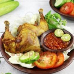 Lalapan Nasi Ayam Goreng