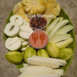 Rujak Mangga Bengkoang Kedondong Nanas Sambal Mantulll