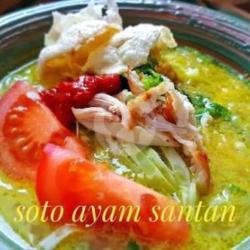 Soto Ayam Kuah Santan